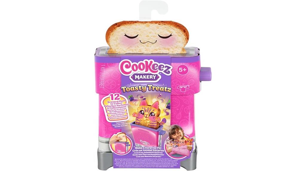 plush scented toaster toy