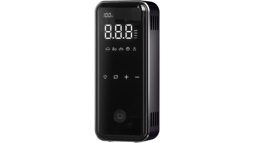 portable inflator with battery