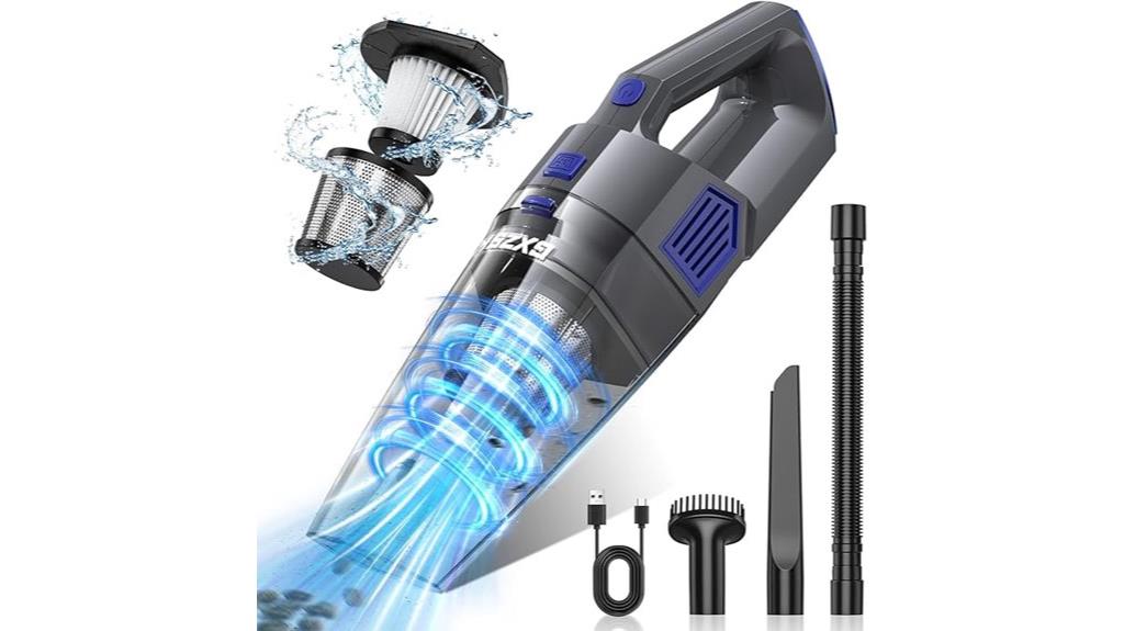 powerful cordless handheld vacuum