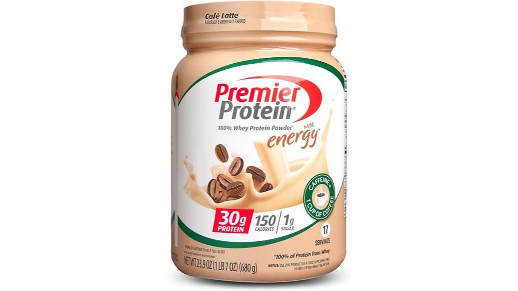 premier caf latte protein