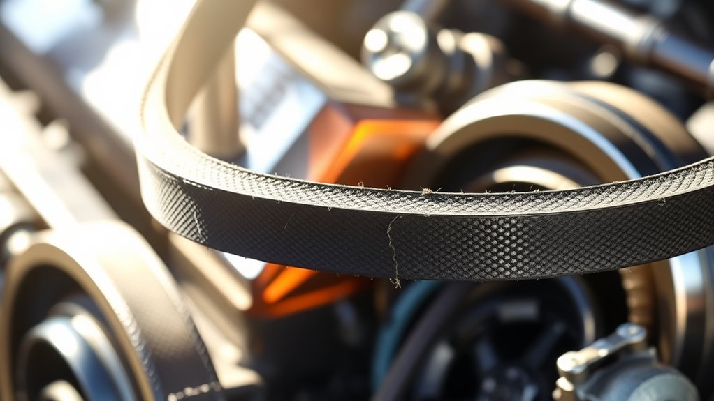 proper belt tension and alignment