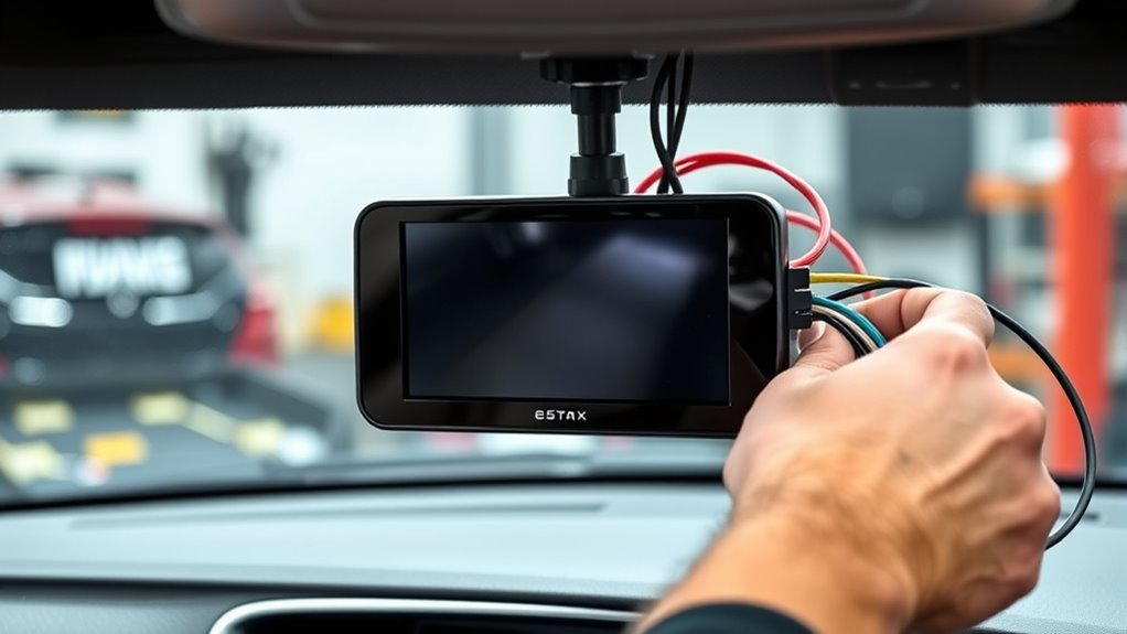 proper display screen placement