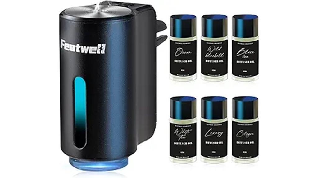 rechargeable adjustable car diffuser