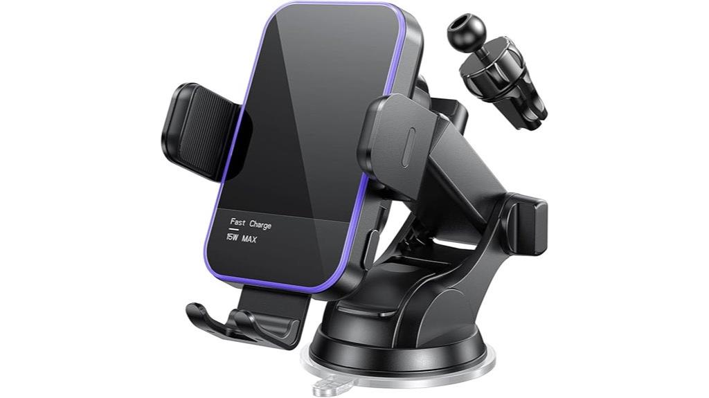 rgb backlit auto clamping