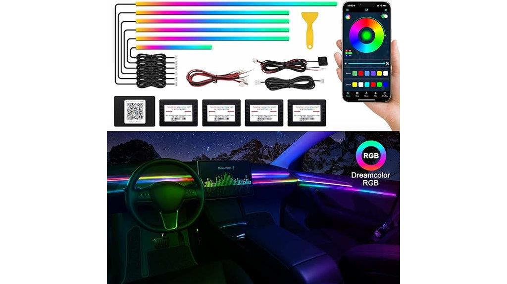 rgb led interior lighting