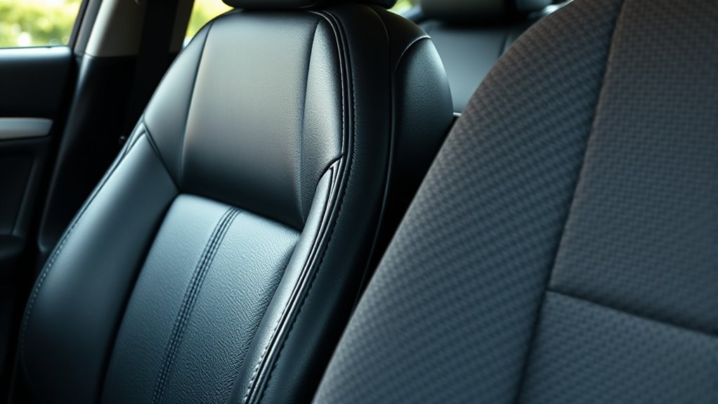 seat material comfort comparison