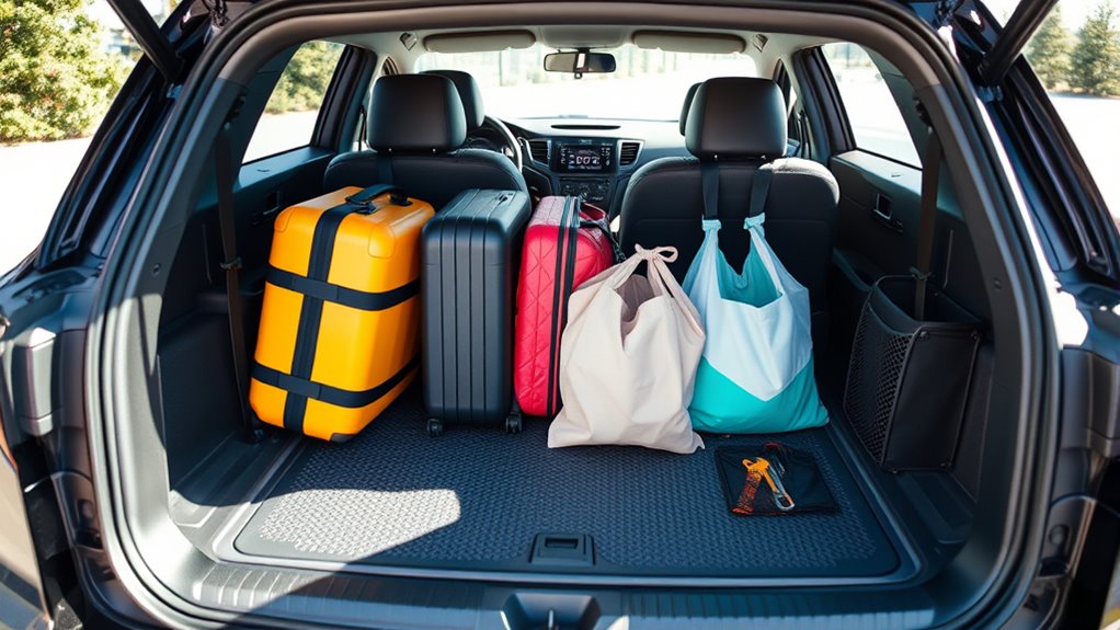 secure cargo with trunk hacks