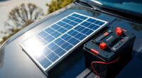 small solar panel charging
