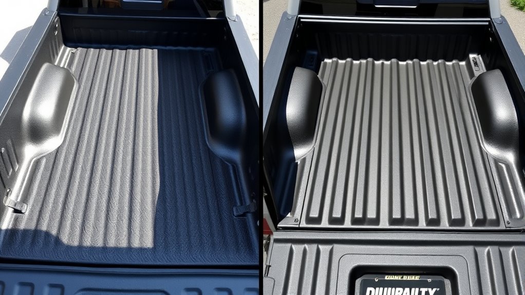 spray in vs drop in durability