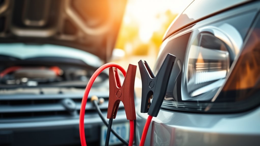 start donor vehicle safely