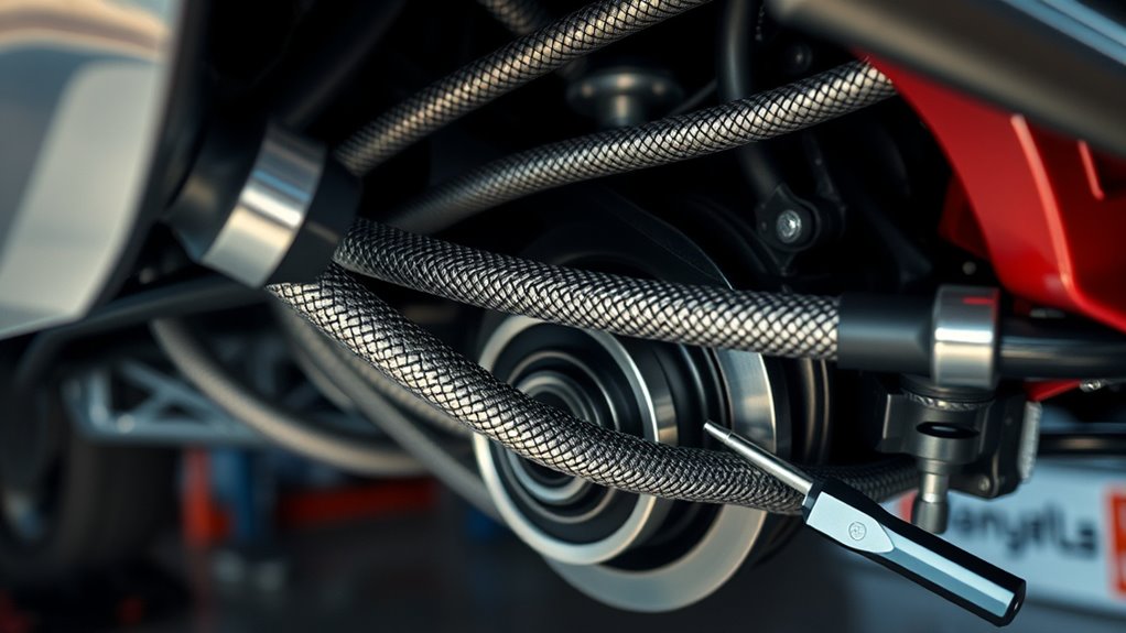 steel braided brake lines installation