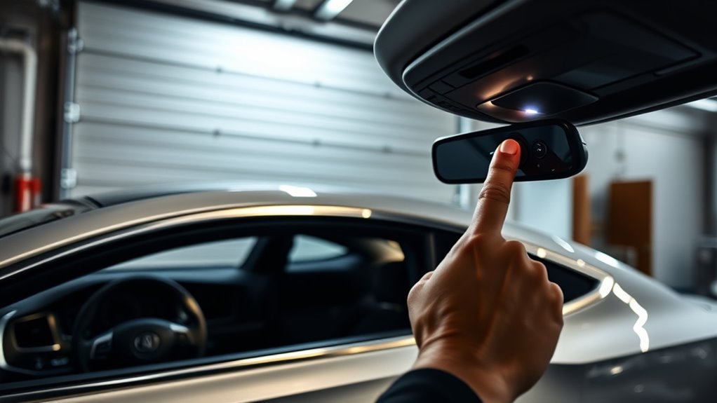 sync garage remote easily