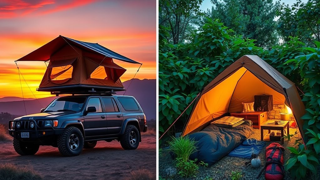 tent choice depends on camping style