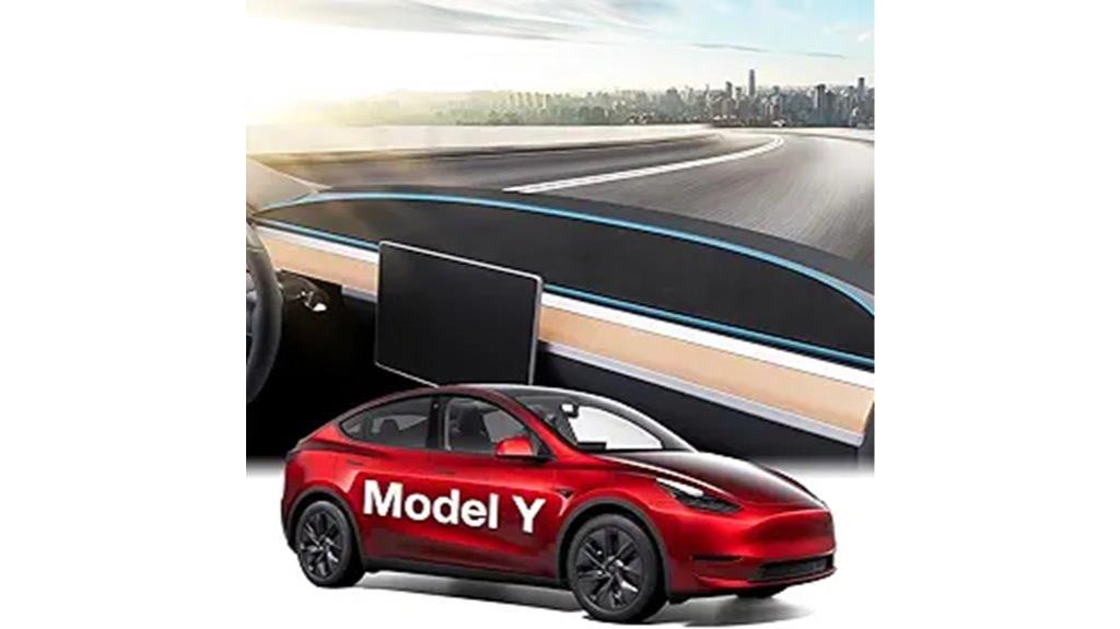 tesla model y dashboard cover