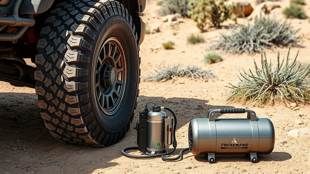 tire inflation off road options