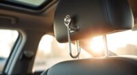 top car headrest hooks
