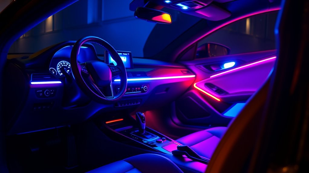 top car interior led kits