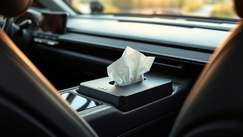 top car tissue holders