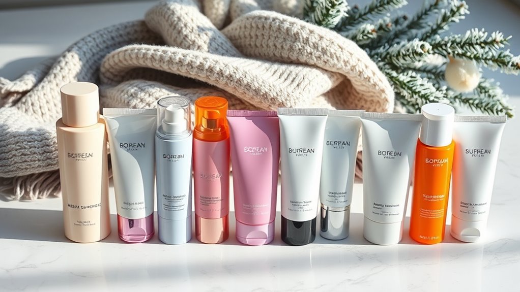 top korean winter sunscreens