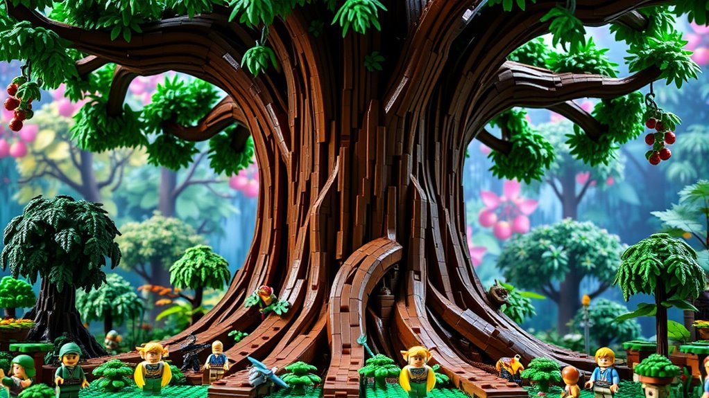 top lego zelda deku tree