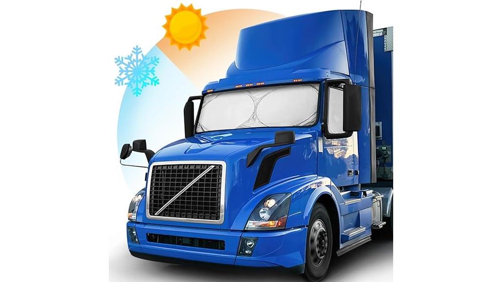 truck windshield side shade