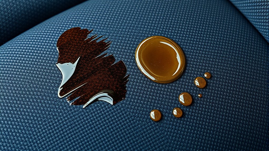 types of fabric stains