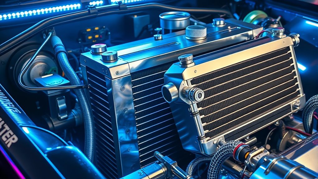 upgrade radiator and oil cooler