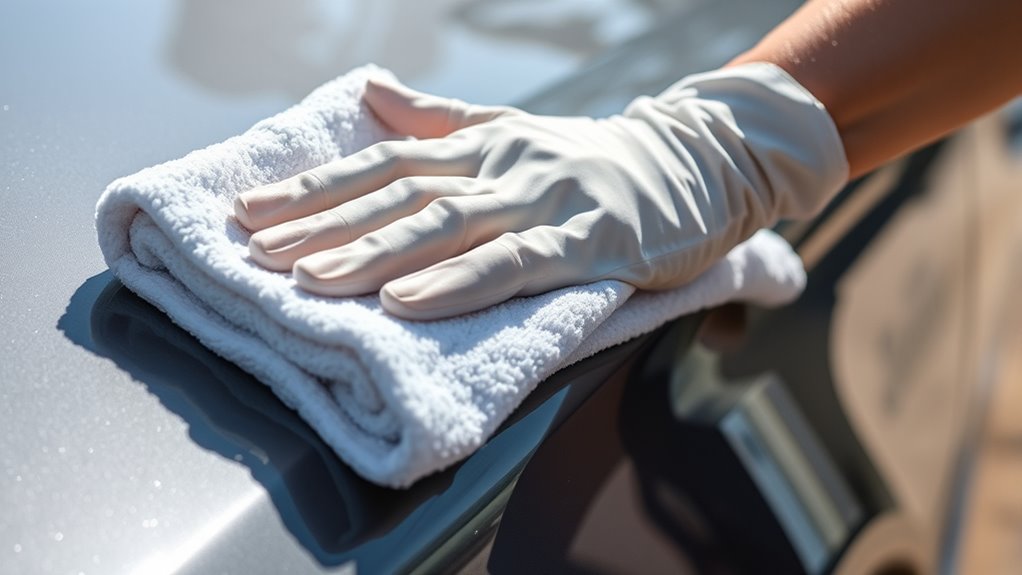 use soft plush drying towel