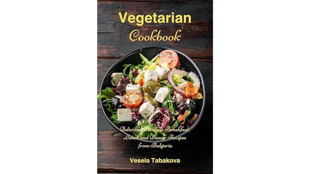 vegetarian cookbook with recipes