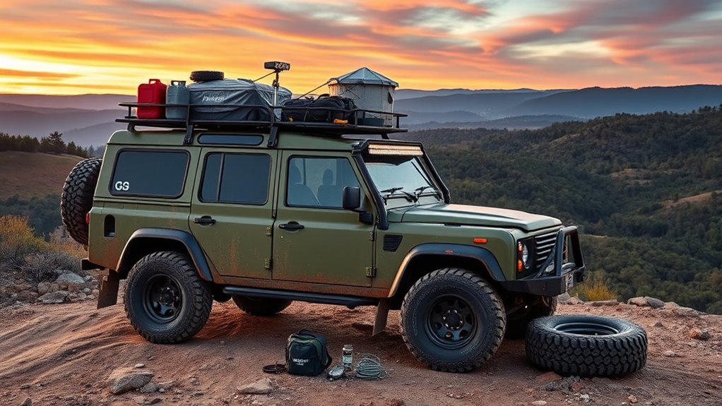 vehicle prep for remote travel