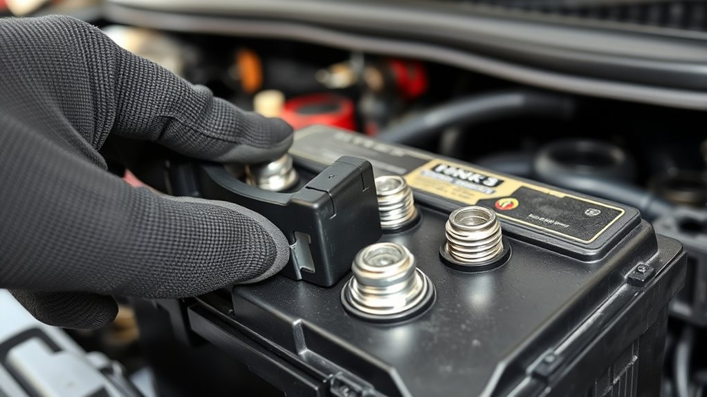 wear gloves and glasses