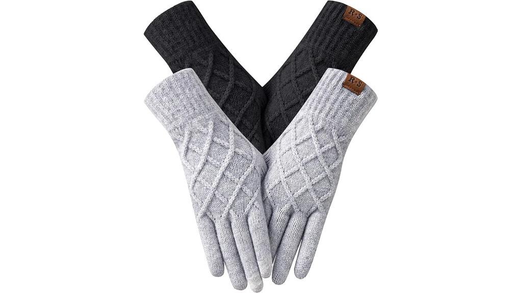 winter touch screen gloves