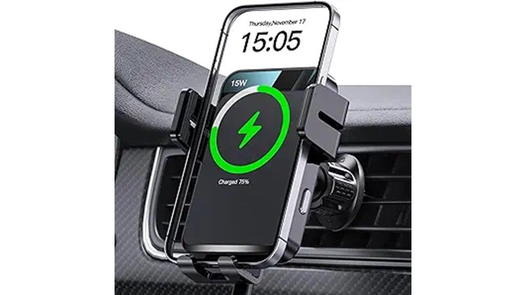 wireless car phone mount