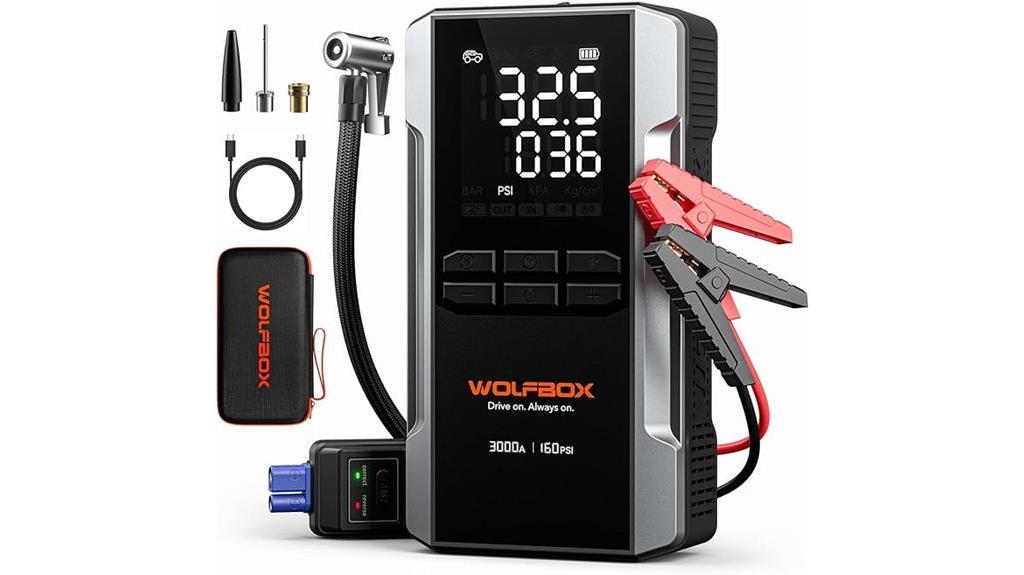 wolfbox 3000a power kit
