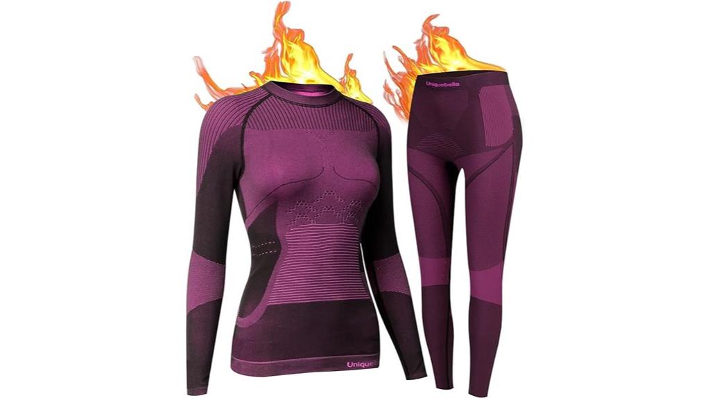 women s thermal underwear set