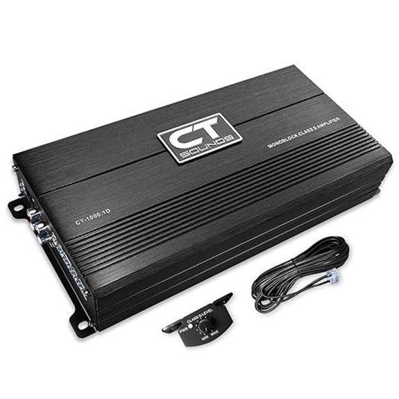 CT Sounds CT-1000.1D Car Amplifier 1000W RMS