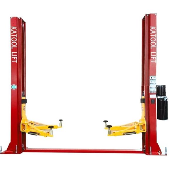 KATOOL 10,000lbs 2-Post Floor Car Lift