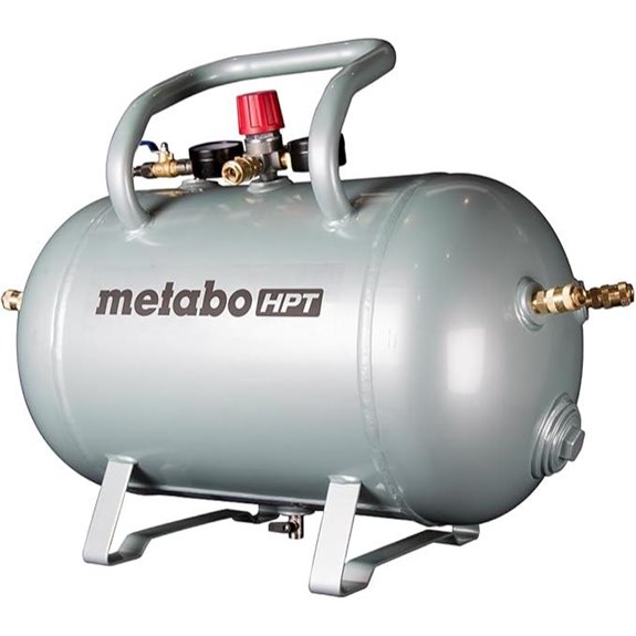 Metabo HPT 10-Gallon Air Tank with Gauges