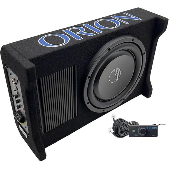 ORION 10” 1600W Down-Firing Car Subwoofer