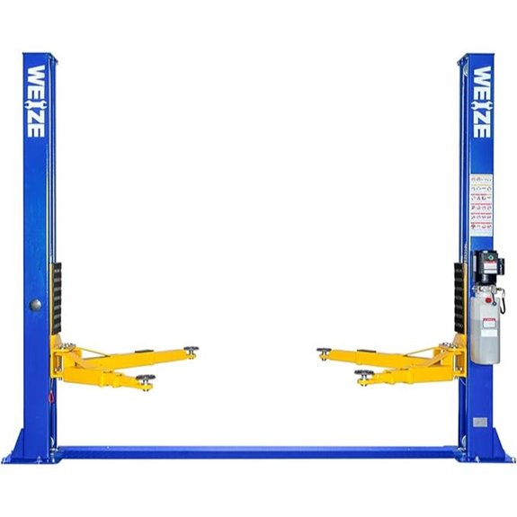WEIZE 11000lbs Two Post Car Lift for Garage