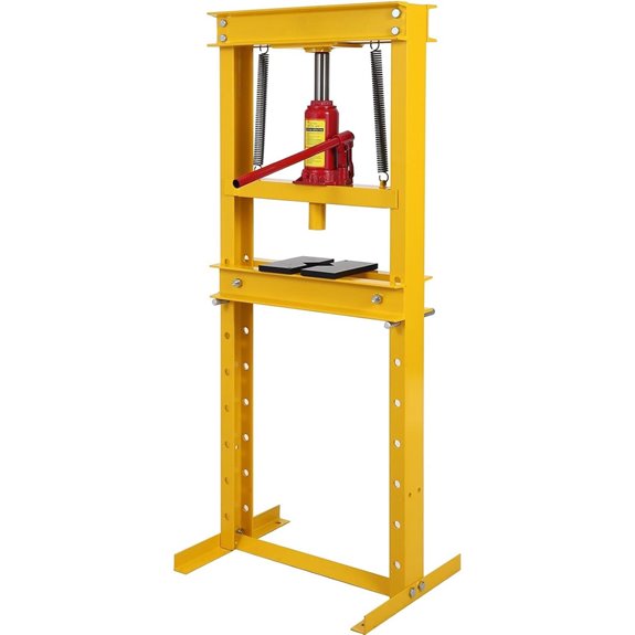 12 Ton Hydraulic Shop Press with Press Plates