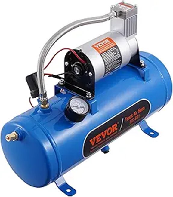 VEVOR 12V Air Compressor with Tank and Horn