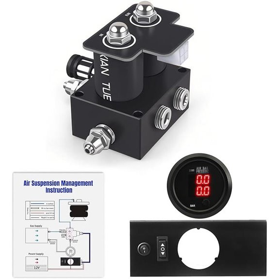 12V Air Management with 2-Valve Suspension Manifold