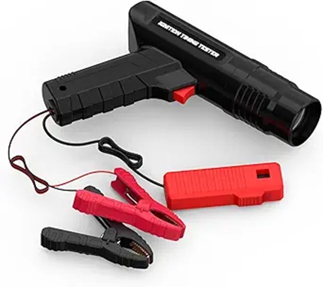 AUTOOL 12V Engine Timing Light with Sensor Clip