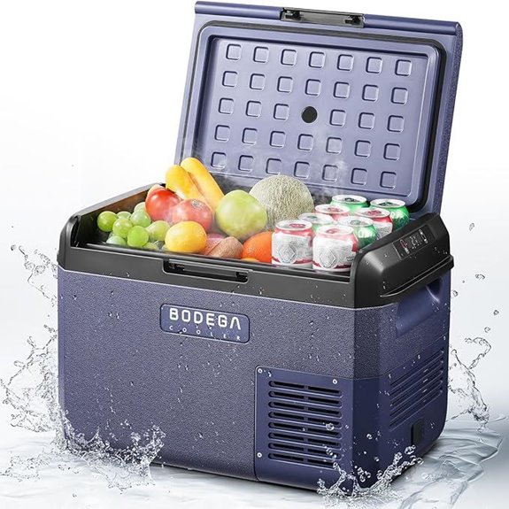 BODEGACOOLER 12V Portable Car Refrigerator 26QT