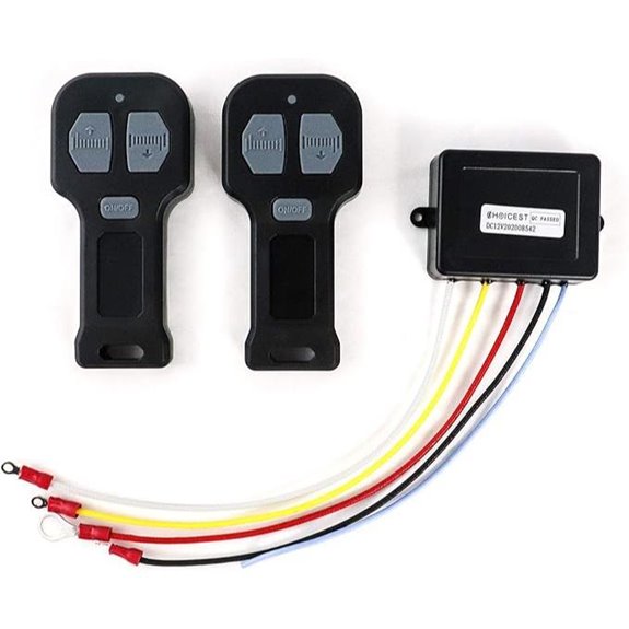 QWORK 12V Wireless Car Winch Kit (2-Pack)