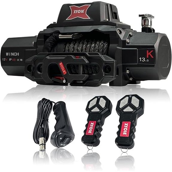 XYCLE 13500lb 12V Waterproof Electric Winch
