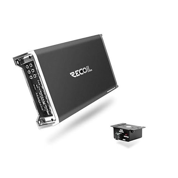 Recoil RED1800.5 1800W Car Audio Amplifier