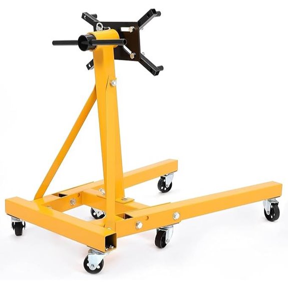 KUAFU 2000LBS Rotating Engine Stand with Folding Frame