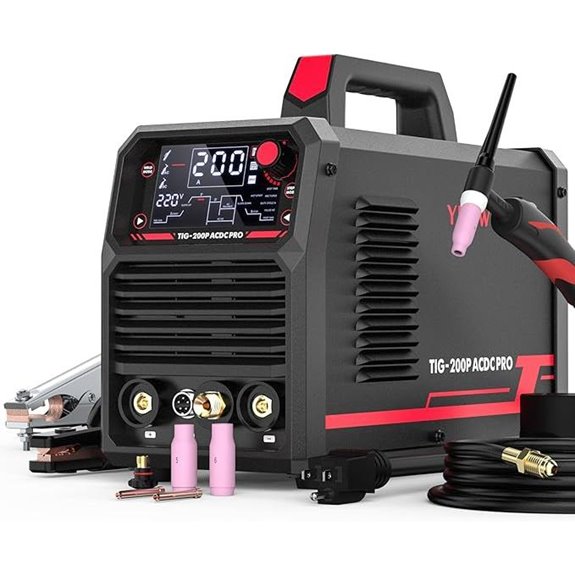 YESWELDER 200A AC/DC TIG Welder with Pulse